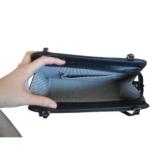 Vintage Y2K New York Cat Print Shoulder Bag With Black Straps Zipper Closure - Picture 5 of 8